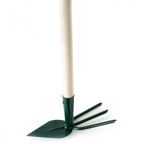 Motyka špicatá + trojzub s násadou 100cm