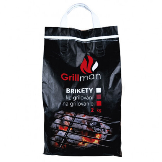 GRILLMAN Brikety na grilovanie 2 kg