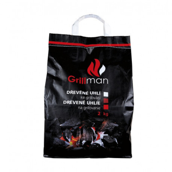 GRILLMAN Drevené uhlie 2 kg