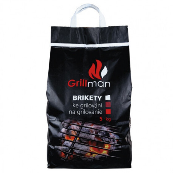GRILLMAN Brikety na grilovanie 5 kg