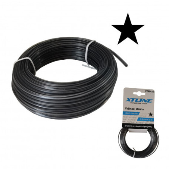 Vyžínacia struna hviezda DUO | 2 mm / 15 m