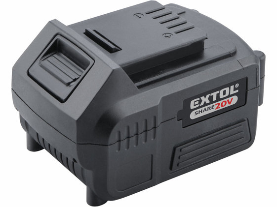 Akumulátor 20V, 4Ah, Li-ion, pre aku náradie EXTOL Share20V, EXTOL PREMIUM