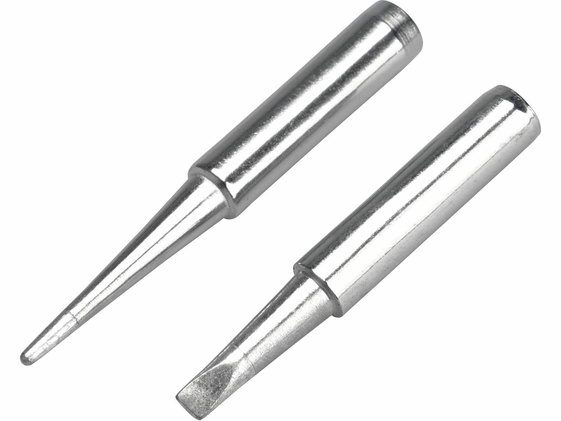 Hroty spájkovacie, 2ks, ostrý špic, plochý 3,2mm