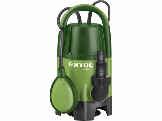 Čerpadlo ponorné, príkon 400W, 7500l/hod, max. výtlak 5m, EXTOL CRAFT
