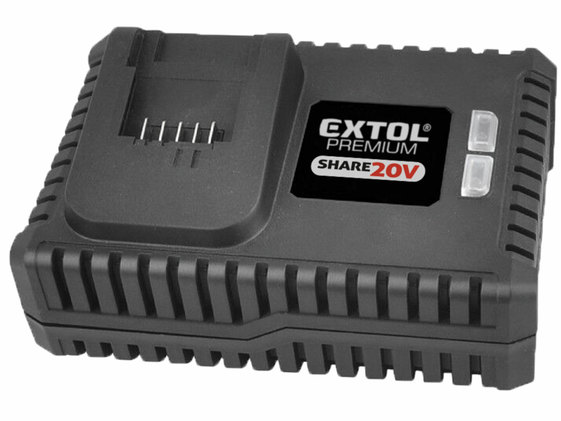 Nabíjačka akumulátorov Share20V/4A, EXTOL PREMIUM
