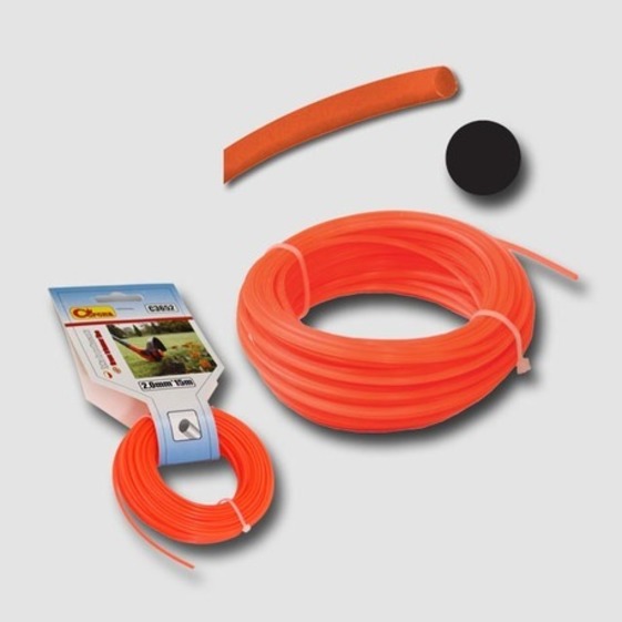 Struna do kosačky 1,3x15m guľatá