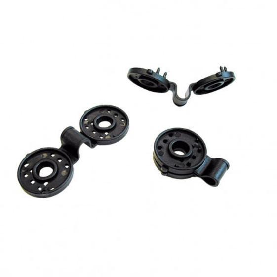 Fixatex clips čierne 15ks/bl