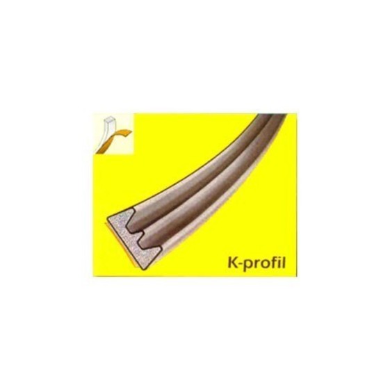 Tesnenie PE POLIF biele K-profil 100m
