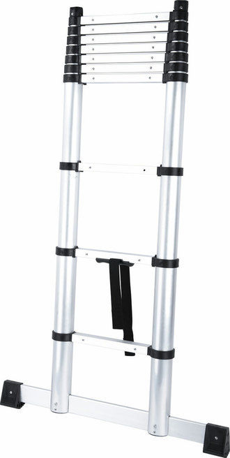 Rebrík teleskopický hliníkový 3,2m, max. 150kg, 10 stupienkov, EXTOL PREMIUM