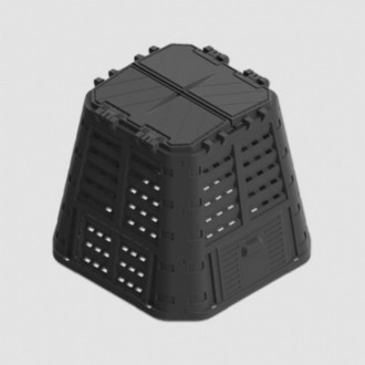 Kompostér MULTI 880l čierny