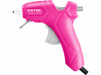 Pištoľ lepiaca tavná, 70W, pr.7,2mm, EXTOL LADY