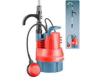 Čerpadlo ponorné do suda 350W, max. 5000l/h, výtlak 11m, EXTOL PREMIUM