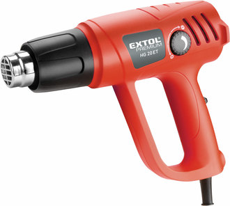 Pištoľ teplovzdušná, príkon 2000W, 50-450/90-600°C