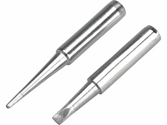 Hroty spájkovacie, 2ks, ostrý špic, plochý 3,2mm