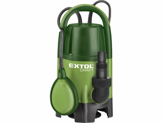 Čerpadlo ponorné, príkon 400W, 7500l/hod, max. výtlak 5m, EXTOL CRAFT