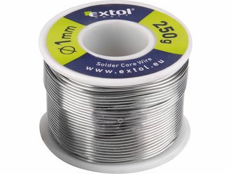 Cín na spájkovanie pr.1mm, 250g, EXTOL CRAFT