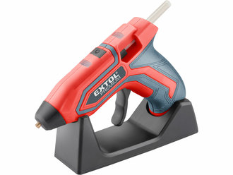 Pištoľ lepiaca tavná aku 3,7V/1,5Ah Li-ion, pr.7,2mm