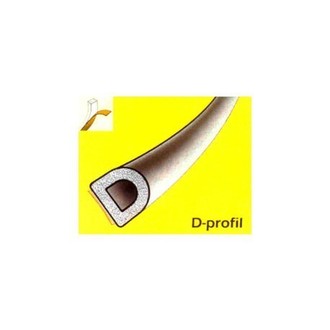 Tesnenie PE POLIF biele D-profil 100m